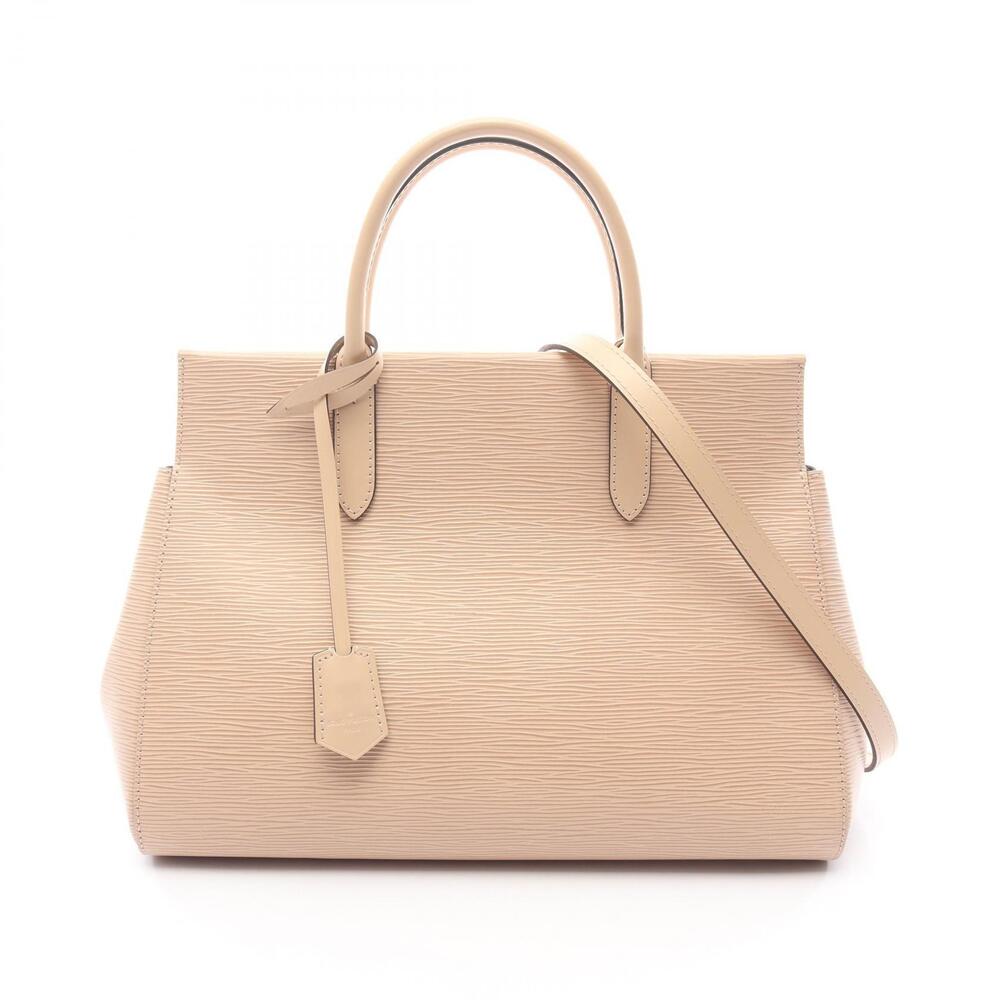 Louis Vuitton Marly Epi Dune Brown Handbag Leather Beige